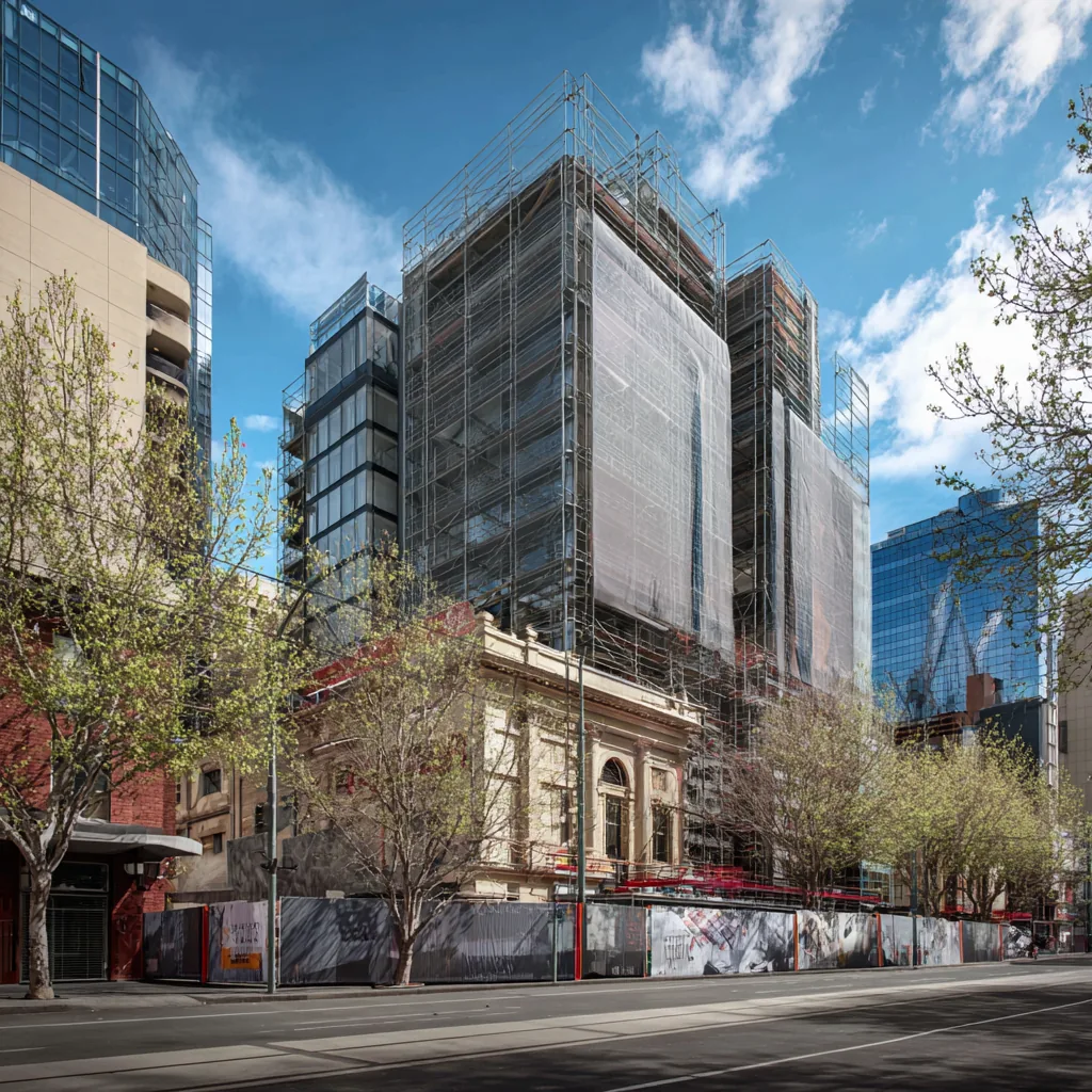 Architectural illustration — East Melbourne